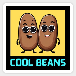 Cool Beans | Beans Pun Sticker